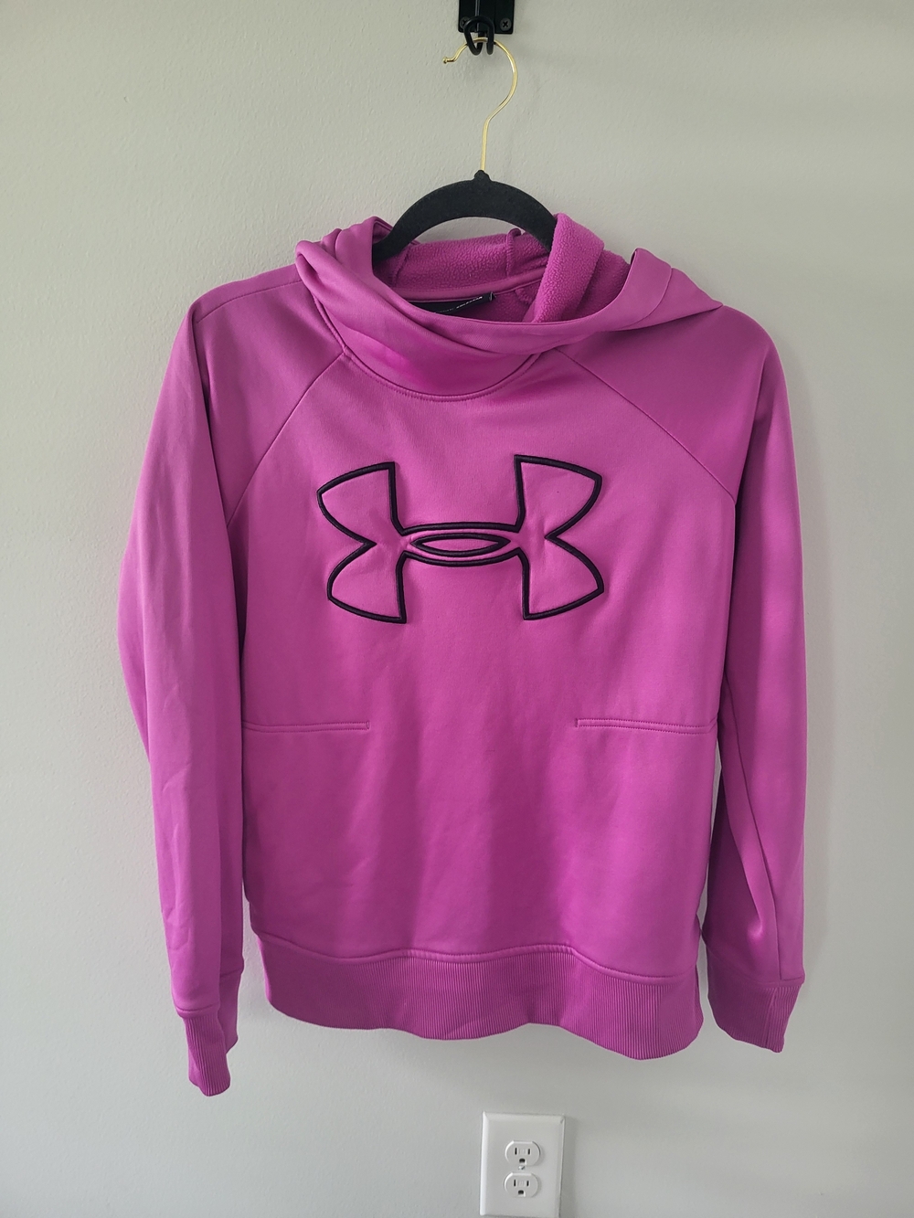 Under Armour Pink Logo Hoodie